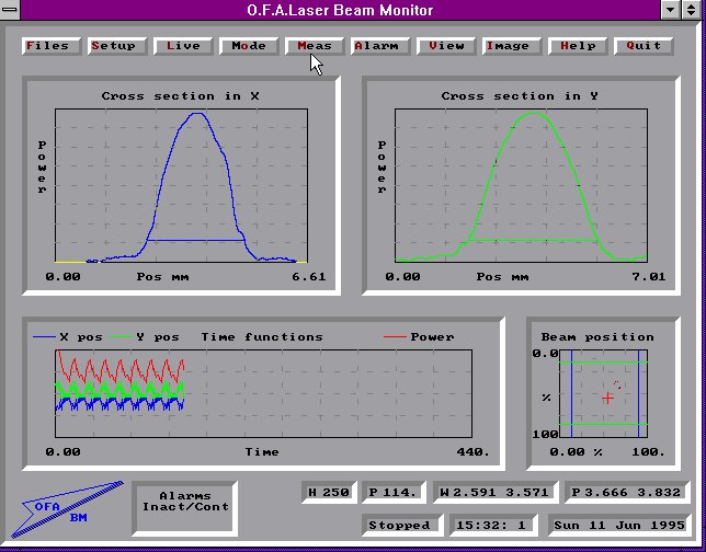 {LBM Top Level Screen}